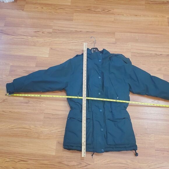 Vintage Eddie Bauer Womens Medium Gore-Tex Goose Down Jacket Hooded Parka - READ - Picture 13 of 16